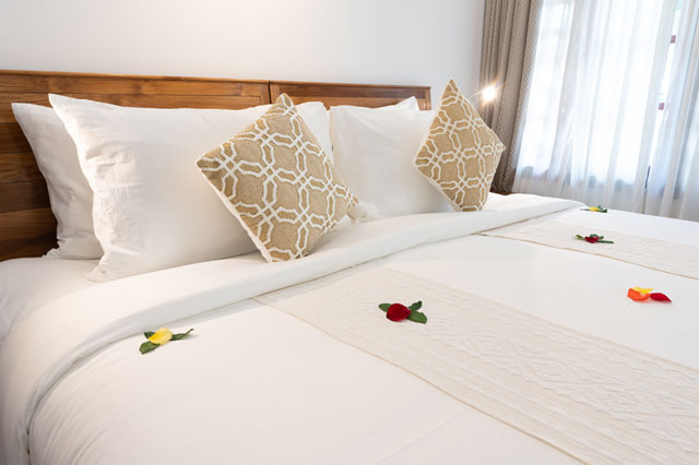 Luxury Hotel in Kovalam | Kovalam Resort Bed Room | Kerala Ayurveda Resort