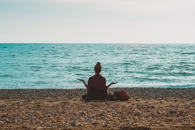 Meditation at Beach